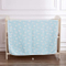 Wholesale Custom Toddler Baby Kid 100% Organic Cotton Muslin Blanket with Reversible Alpaca Printed Design