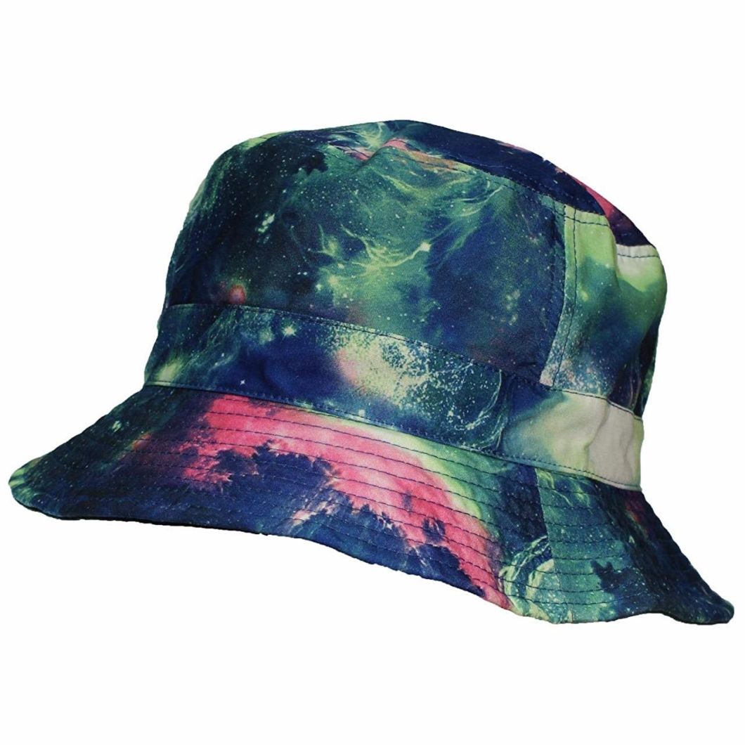 Original Adult Reversible Galaxy Lightweight Cotton Bucket Promotional Hat