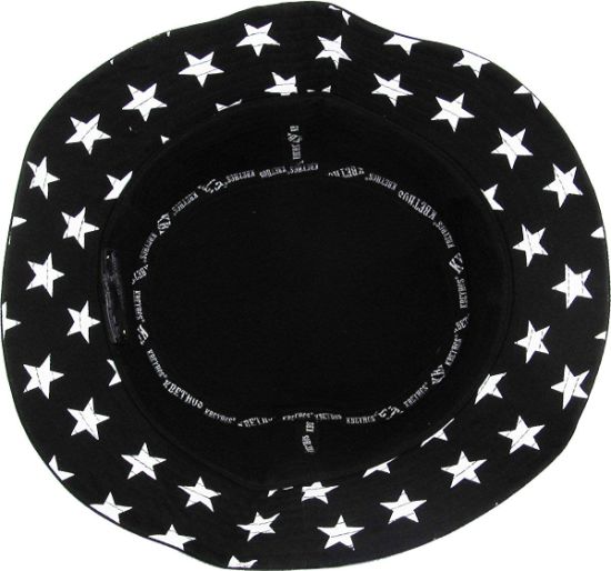 Cotton Durable Smooth Print Bucket American Flag Hat Summer Boonie