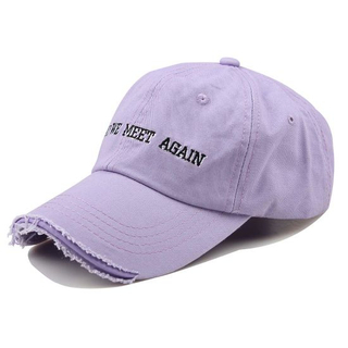 BSCI Audit Unisex Adjustable Embroidered Letter Washed Cotton Baseball Cap