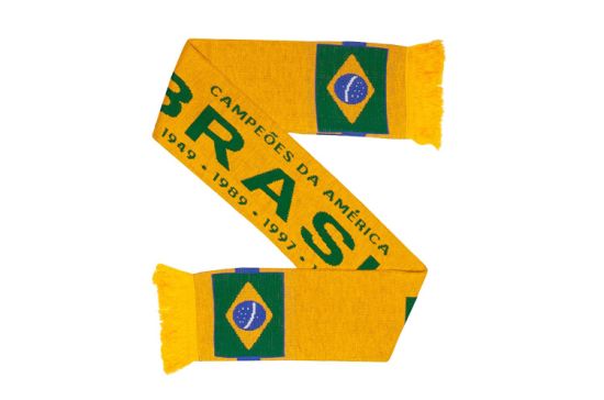 Wholesale Brazil Football Knit Scarf Custom Knitted Liverpool Football Scarf Football Fan Accessories Scarf for Sale