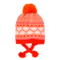 Acrylic Winter Warm Beanie Knitted Baby Hat with POM POM