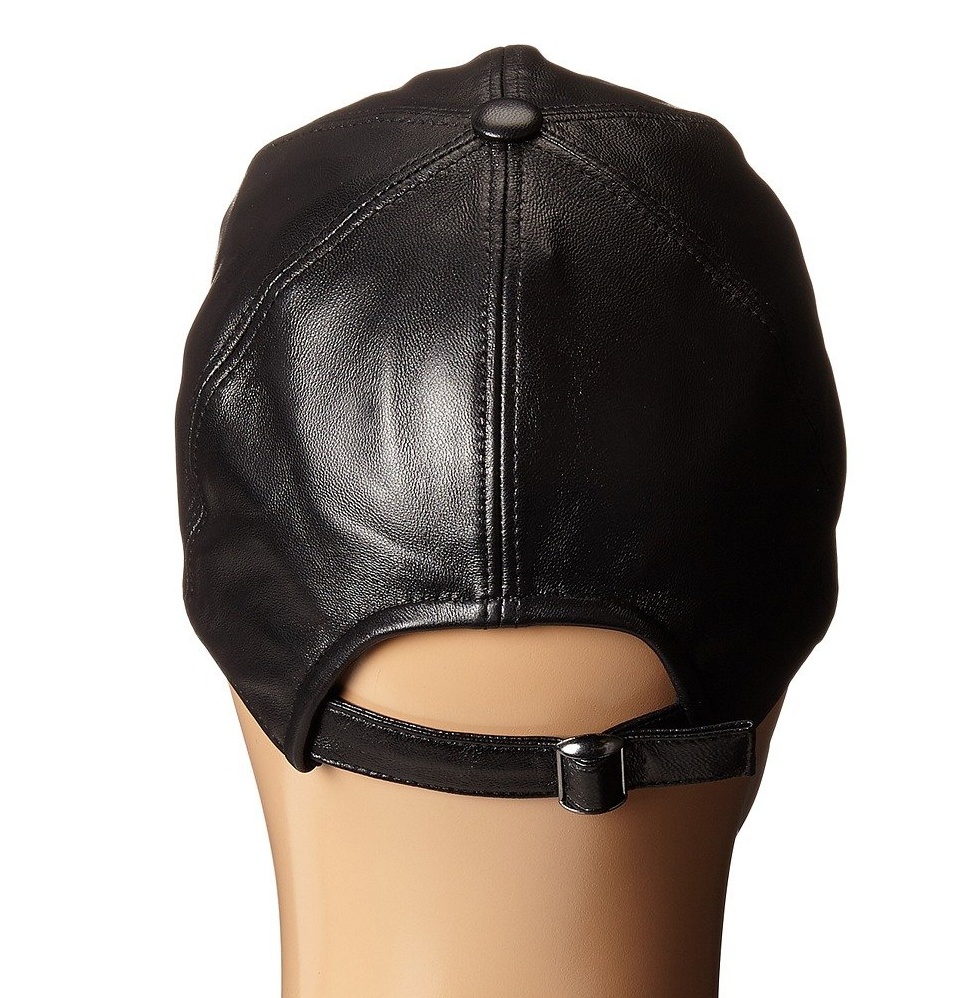 Sedex Audit Adjustable Baseball Style Curved Bill Faux Leather Hat