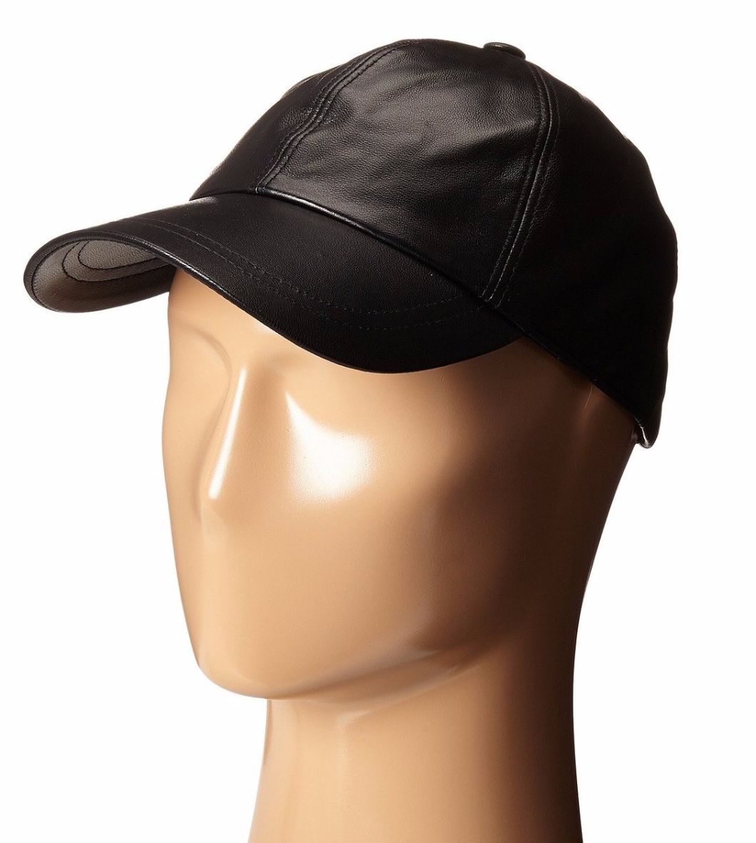 Sedex Audit Adjustable Baseball Style Curved Bill Faux Leather Hat