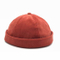 Adjustable Beanie Corduroy Rolled Cuff Brimless Baseball Cap Without Visor