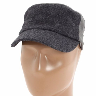 BSCI Audit Wholesale Custom Winter Blank Classic Army Gray Wool Cap
