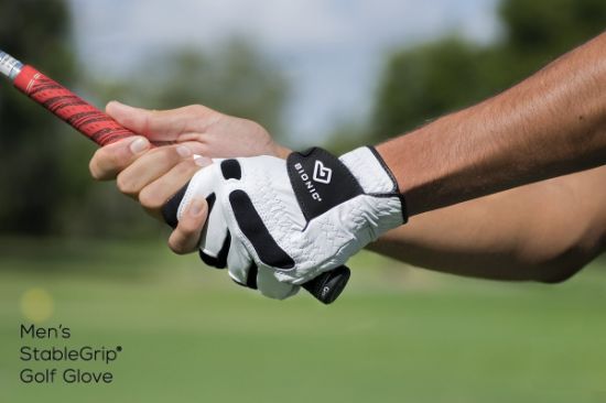 Custom Men′s Stablegrip White Durable Genuine Cabretta Leather Golf Gloves