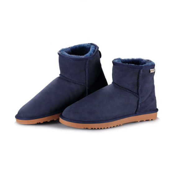 Winter Classic Comfortable Outdoor Water Proof Warm Sheep Fur Snow Boots