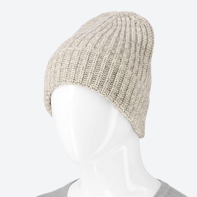 Acrylic Custom Striped Soft Warm Beanie Knitting Hat for Man Women