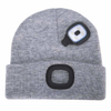 USB Rechargeable Unisex Winter Lighted Beanie Knitted Hat LED