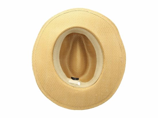 Custom Classic Summer Straw Mexico Hat with Interior Sweatband Tape