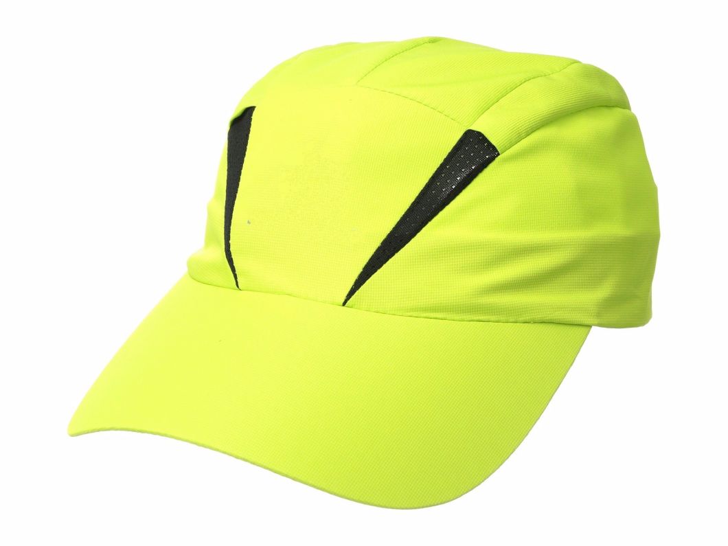 100% Polyester Sun Protection Outdoor Camping Adjustable Reflective Cap
