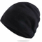 Custom Blank Beanie Knitted Hat Thick Wool Mens Skull Cap
