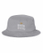 100% Cotton Promotional Flat Crown Embroidered Fashion Bucket Hat