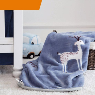 Sedex Audit Toddler 100% Polyester Microfiber Fleece Baby Blanket