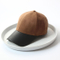 Blank Ladies Polyester Faux Suede New Arrival Camel Baseball Suede Cap