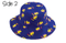 Kids 100% Polyester Outdoor Printed Lovely Baby Sun Protection Children Bucket Reversible Hat