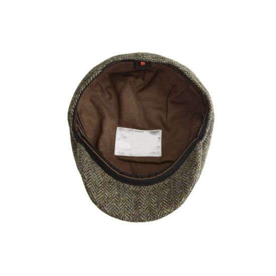 Wholesale 100% Wool Custom Fashion Beret Tweed Newsboy IVY Hat