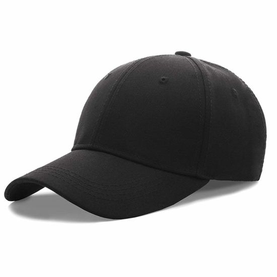 Wholesale Adjustable Baseball Blank Cap for Sublimation with Polyester and Cotton