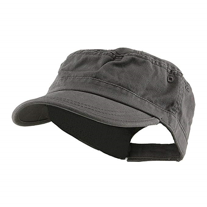 Custom 100% Cotton Plain Distressed Dyed Outdoor Stone Washed Cap