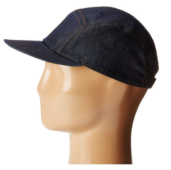 BSCI Audit Wholesale Jeans Customized Unisex Blank 5 Panel Hat with 100% Cotton