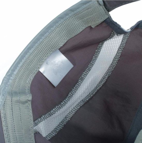 Mesh Running Reflective Brim Edge Folding Hat with Water Repellency
