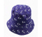 Packable Reversible Sun Protection Unisex Bucket Printed Hat with Canvas