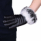 Custom PU Leather Touchscreen Windproof Waterproof Women Rabbit Fur Gloves
