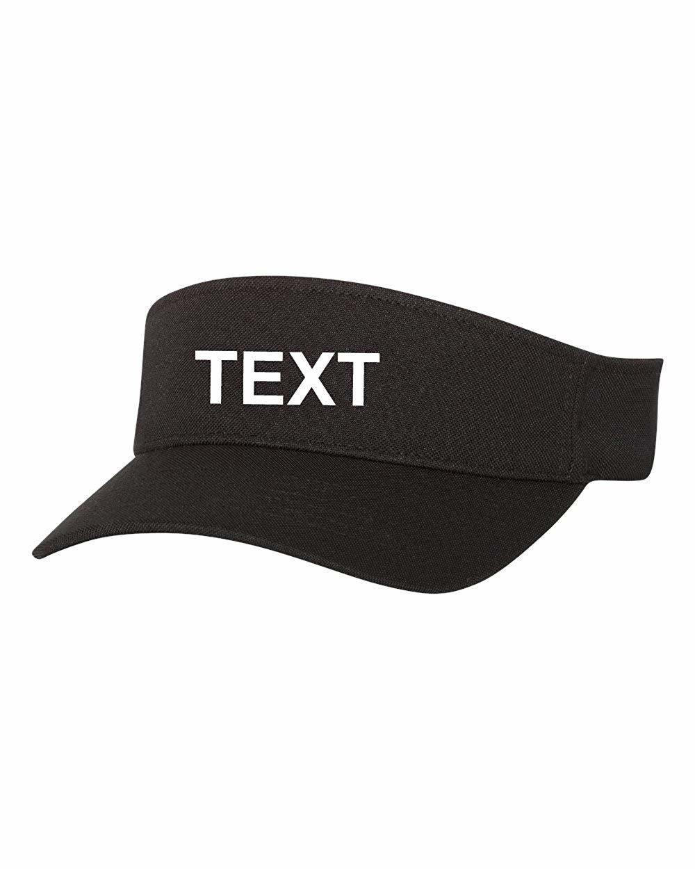 BSCI Audit Embroidered Man Women Polyester Adjustable Custom Visor