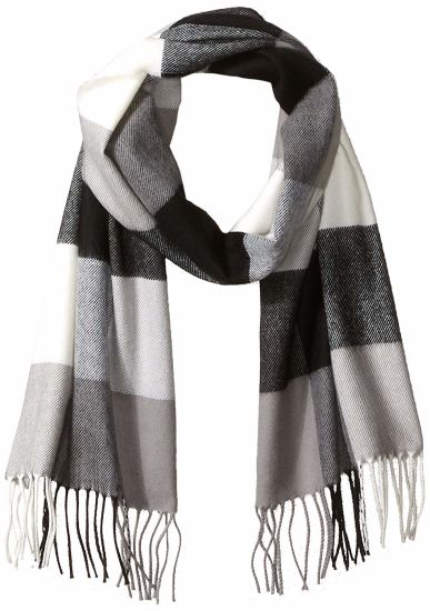 Custom Winter Warm Women Acrylic Cashmere Scarf with Fringe