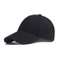 Promotional Unisex Fashion Adjustable Six Panel Black Vintage 100% Wool Baseball Cap