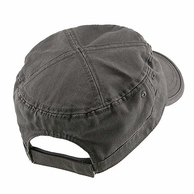 Custom 100% Cotton Plain Distressed Dyed Outdoor Stone Washed Cap