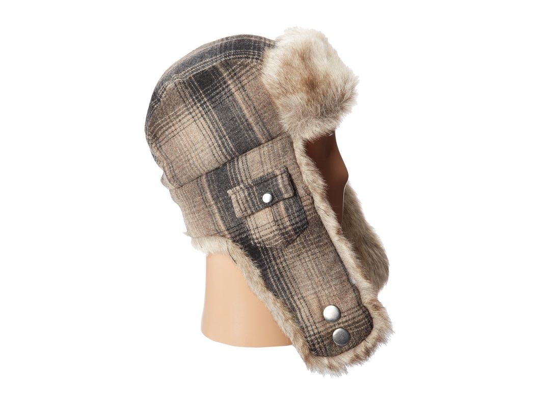 BSCI Audit 100% Polyester Russian Winter Trooper Fur Hat with Earflap