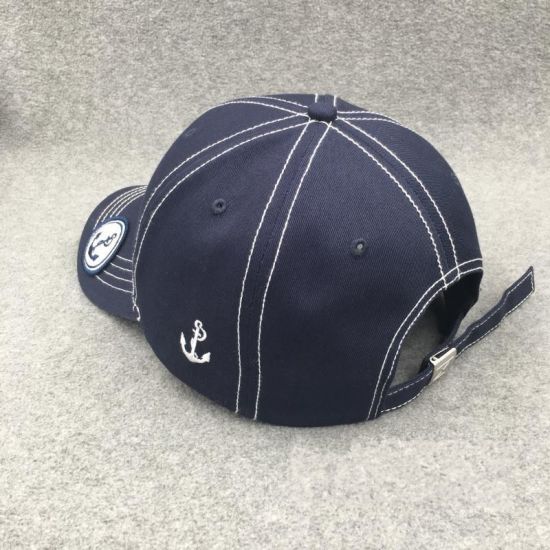 Custom 100% Cotton 6-Panel Design Custom Logo Twill Baseball Cap Blank