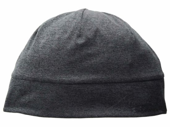 Fleece Blank Winter Beanie Ponytail Hat with 100% Polyester