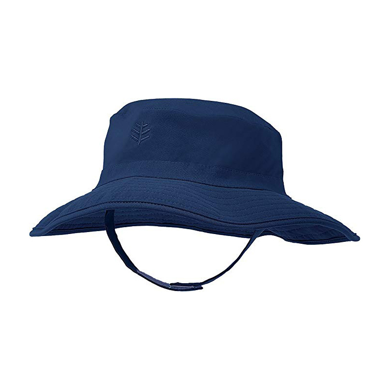 Embroidered Magic Tape Sun Protectio Bucket Hat Without Brim