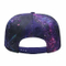 Custom Adjustable Unisex Snapback Galaxy Baseball Cheap Cap Printing
