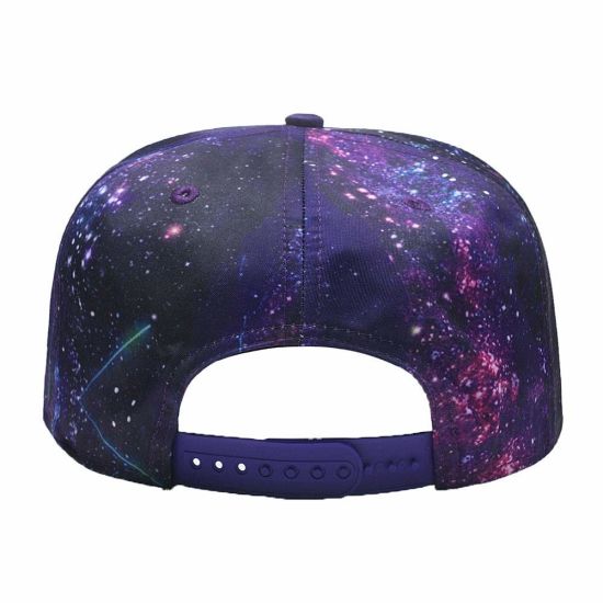 Custom Adjustable Unisex Snapback Galaxy Baseball Cheap Cap Printing