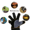BSCI Audit 100% Leather Heat Resistant Gloves with Kevlar Stitching