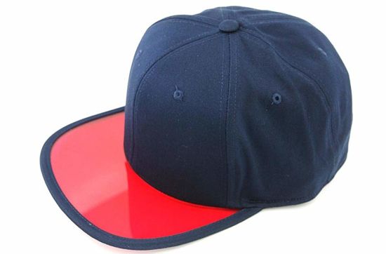 Adjustable UV Protection Brim Plain Snapback Transparent Baseball Cap