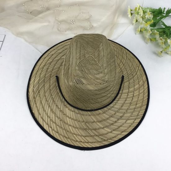 Wholesale Custom Cheap Mexico Sombrero Beach Surf Lifeguard Straw Hat