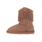 Sedex Audit Double Layer Tassels Fashionable Cow Suede with Lining Natural Wool Winter Snow Boots