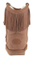 Sedex Audit Double Layer Tassels Fashionable Cow Suede with Lining Natural Wool Winter Snow Boots