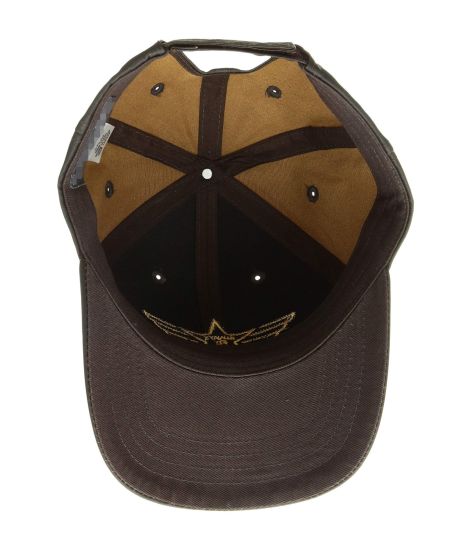 Sedex Audit Wholesale Leather Embroidered Baseball Hat Custom with Velcro Buckle
