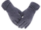 Winter Warm Fleece Windproof Touchscreen Women Black Ladies Gloves