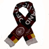 100% Polyester Soccer Football Fan Cheering Knitted Fan Scarf Custom