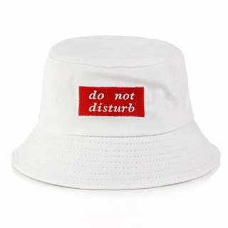 100% Cotton Custom Unisex Bucket Embroidery Hat