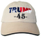 Wholesale Cotton 6 Panels Baseball Cap Custom Trump Hat with Embroidered Logo