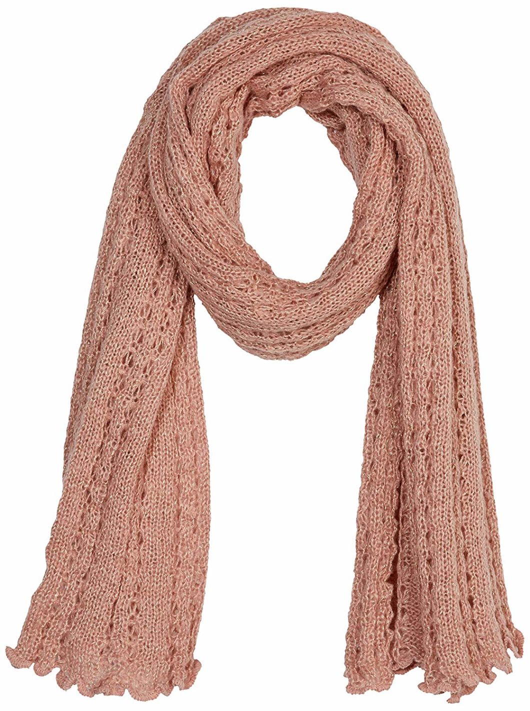 BSCI Audit 100% Acrylic Women Free Knit Lace Scarf Patterns