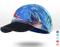 Custom Fashion Polyester Print Sublimation Cycling Cap with Soft Curved Brim